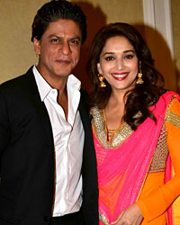 Shah Rukh Khan and Madhuri Dixit