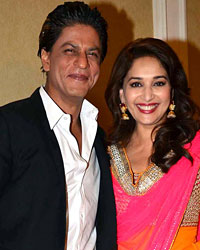 Shah Rukh Khan and Madhuri Dixit