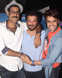 Sikander Kher, Anil Kapoor and Manish Paul