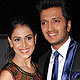 Genelia D'Souza and Ritesh Deshmukh