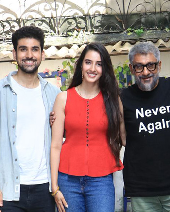 Eklavya Sood, Simratt Kaur Randhawa, Vivek Agnihotri and Namashi Chakraborty