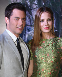 James Marsden and Michelle Monaghan