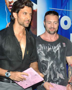 Hrithik Roshan and Kris Gethin