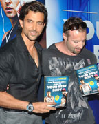 Hrithik Roshan and Kris Gethin