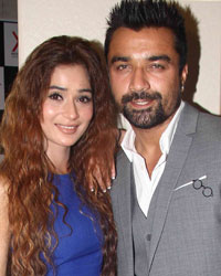 Sarah Khan and Ajaz Khan