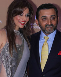 Model Tanaz Doshi along with her husband Chirag Doshi