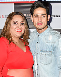 Runa Farah Das with Priyank Sharma