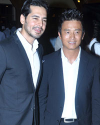 Dino Morea and Baichung Bhutia