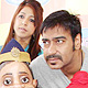 Ajay Devgn with Toonpur Ka Superhero characters