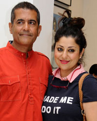 AD Singh with wife Sabina