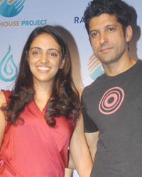 Trishya Screwvala and Farhan Akhtar