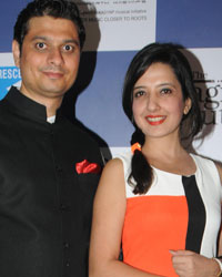 Siddharth Kasyap with Amy Billimoria