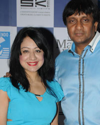 Madhuri Pandey with Suresh Thomas