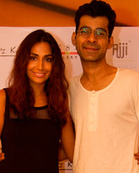 Monica Dogra with a friend