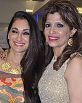 Lucky Morani and Bina Aziz