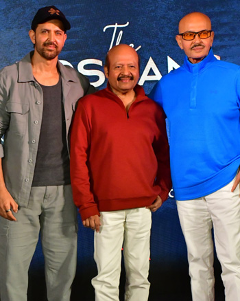 Hrithik Roshan, Rajesh Roshan and Rakesh Roshan