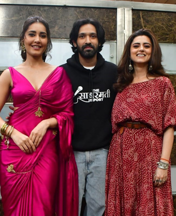 Raashi Khanna,  Vikrant Massey and Ridhi Dogra