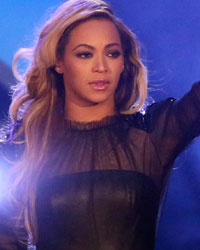 Singer Beyonce performs at 'The Sound of Change' concert at Twickenham Stadium in London