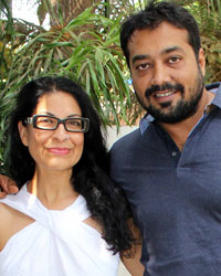 Anurag Kashyap interacts with media for his film 'The World Before Her'