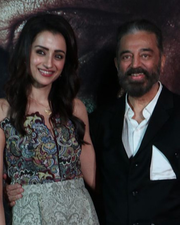 Trisha Krishnan and Kamal Haasan