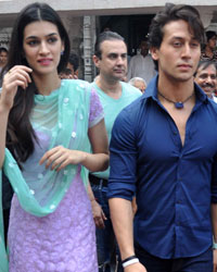 Kriti Sanon and Tiger Shroff