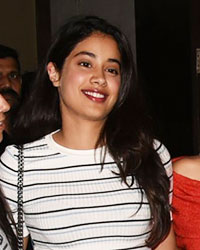 Jhanvi Kapoor, Mira Rajput, Neelima Azem, Ishaan Khattar and Shahid Kapoor