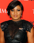 Nigerian actress Omotola Jalade Ekeinde arrives for the Time 100 gala celebrating the magazine's naming of the 100 most influential people in the world for the past year