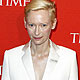 Actress Tilda Swinton arrives to be honored at the Time 100 Gala in New York