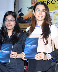 Karishma Kapoor with Anvita Budhraja, President, Jane Austen book club during the launch the special edition of Timeless Austen, to celebrate 200 years of Mansfield Park by Jane Austen book club