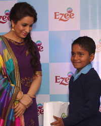 Tisca Chopra at The Godrej Easy Rahat Ek Abhiyan campaign for underprivileged kids