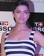 Deepika Padukone during the launch of Tissot Racing Touch Watches