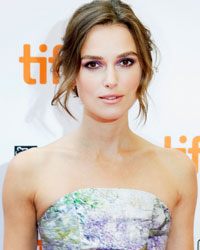 Keira Knightley arrives for the film premiere of 'Can a Song Save Your Life?' at the 38th Toronto International Film Festival in Toronto