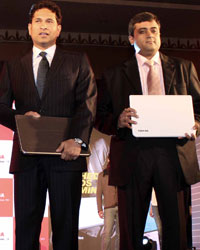 Sanjay Warke, Sachin Tendulkar and Sivakumar N