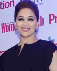 Leena Mogre and Madhuri Dixit