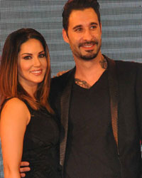 Sunny Leone and Daniel Weber