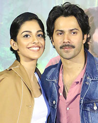 Banita Sandhu and Varun Dhawan