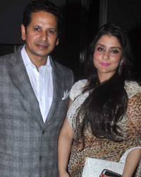 Azeem Khan with wife Sameena