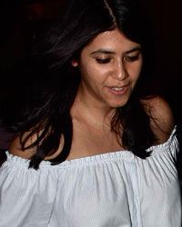 Ekta Kapoor and Abhishek Chaubey