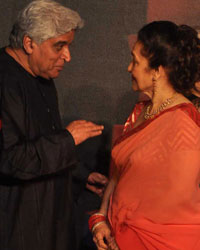 Javed Akhtar and Asha Parekh