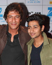 Mahesh Manjrekar, Chunky Pandey and Akash Thosar