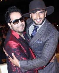 Mika Singh and Ranveer Singh