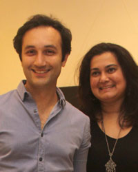 Aditya Hitkari and Divya Palat