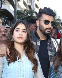 Janhvi Kapoor, Arjun Kapoor, Reena Kapoor and Boney Kapoor