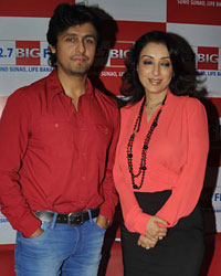 Sonu Nigam and Madhurima Nigam