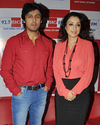 Sonu Nigam and Madhurima Nigam