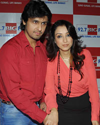 Sonu Nigam and Madhurima Nigam