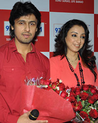 Sonu Nigam and Madhurima Nigam