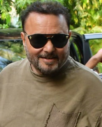 Anil Sharma during the promotion of  Vanvaas movie on the sets of Sa Re Ga Ma Pa