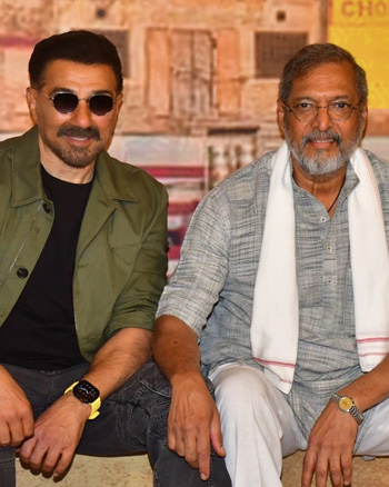 Sunny Deol and Nana Patekar