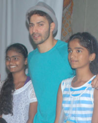 Diana Hayden and Varun Dhawan at  Rotary Club of Bombay, to support the cause of street children to learn English